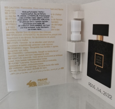 AVON Little Lace Dress EdT /Karte mit Sprühprobe